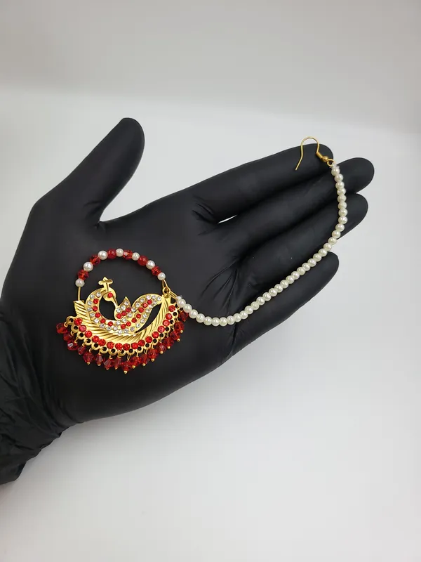 Red_Bead_Peacock_Motif_Nath