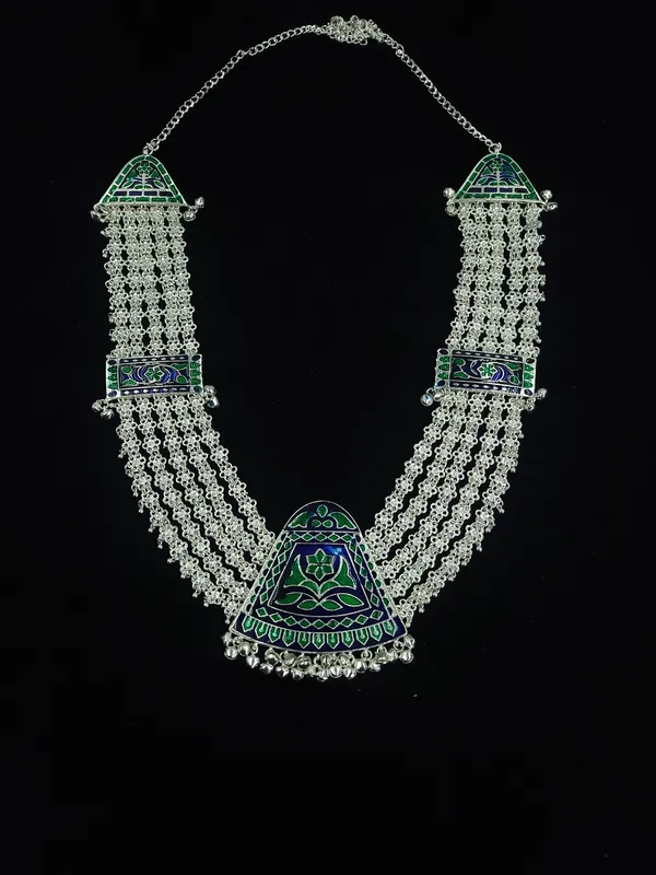 Silver_Plated_Traditional_Multilayer_Chandrahaar