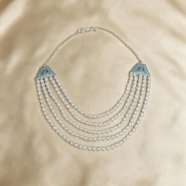 Silver_Plated_Cascading_Multilayer_Traditional_Chandrahaar