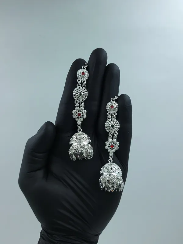 Kinnauri_Silver_Plated_Jhumki