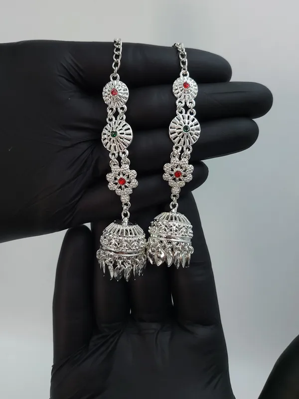 Kinnauri_Silver_Plated_Jhumki