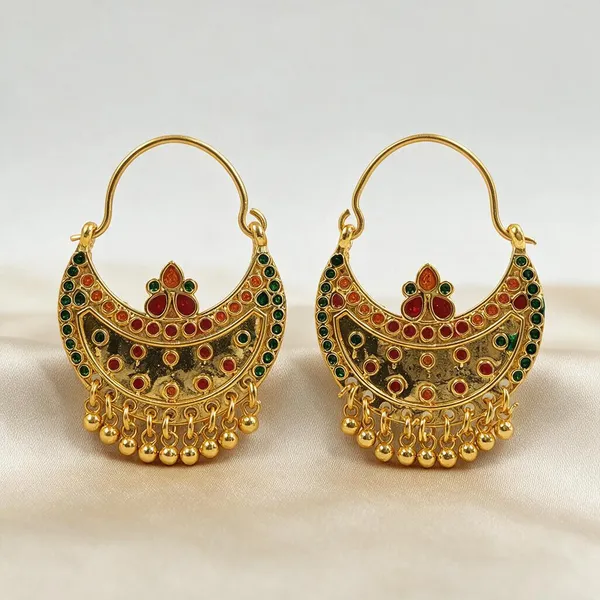 Single_Sided_Kantaali_With_Red_&_Green_Dots_Meena