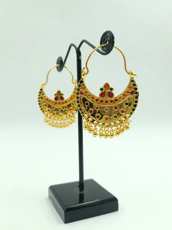 Single_Sided_Kantaali_With_Red_&_Green_Dots_Meena