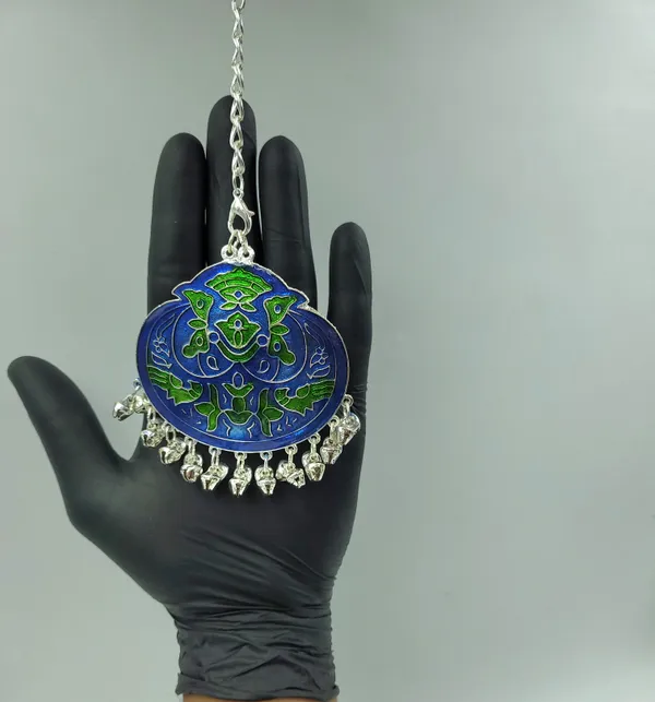 Chambyali_Silver_Plated_Maangtika