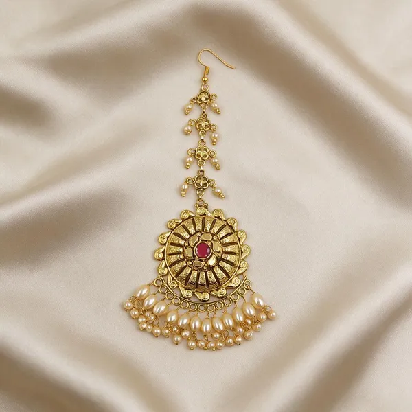 Traditional_Ruby_Center_Pearl_Fringe_Maangtika