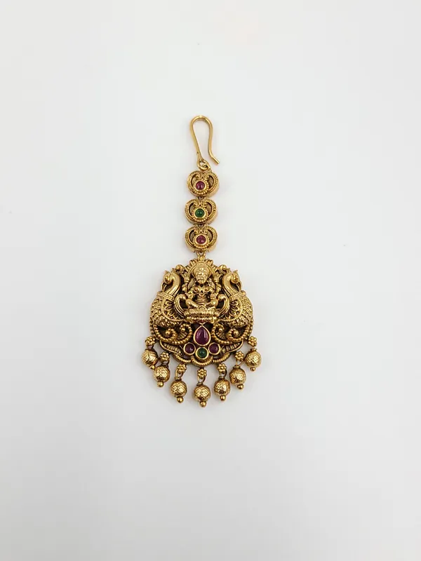 Lakshmi_Temple_Pearl_Drop_Maangtika
