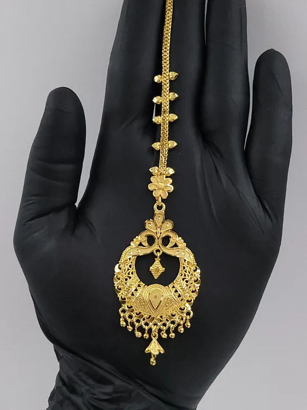 Peacock_Drop_Gold_Maangtika