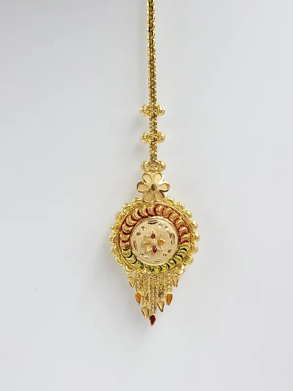 Antique_Gold_Round_Medallion_Maangtika