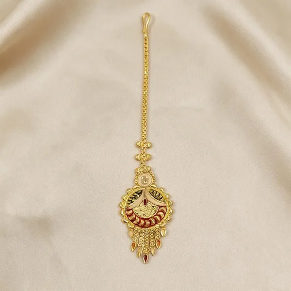 Antique_Floral_Drop_Maangtika