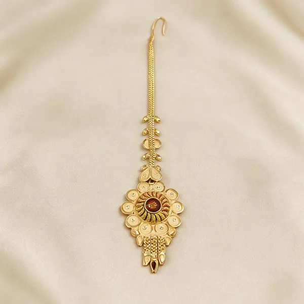 Traditional_Floral_Gold_Tone_Maangtika