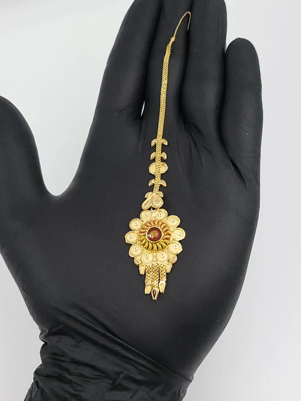 Traditional_Floral_Gold_Tone_Maangtika