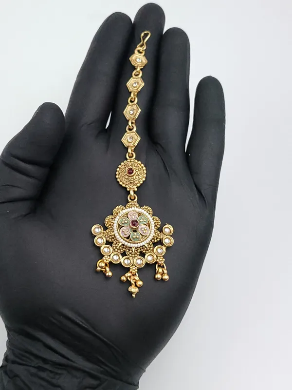 Royal_Floral_Meenakari_Maangtika