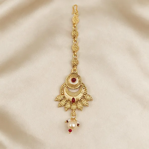 Ruby_Pearl_Drop_Maangtika