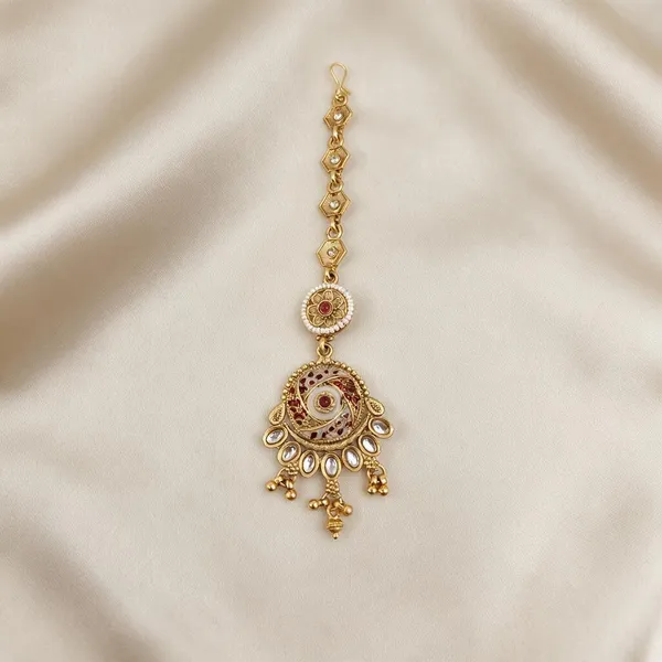 Ruby_Pearl_Floral_Maangtika