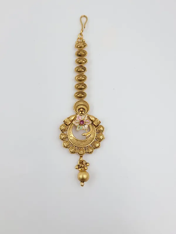 Traditional_Floral_Ruby_Filigree_Maangtika