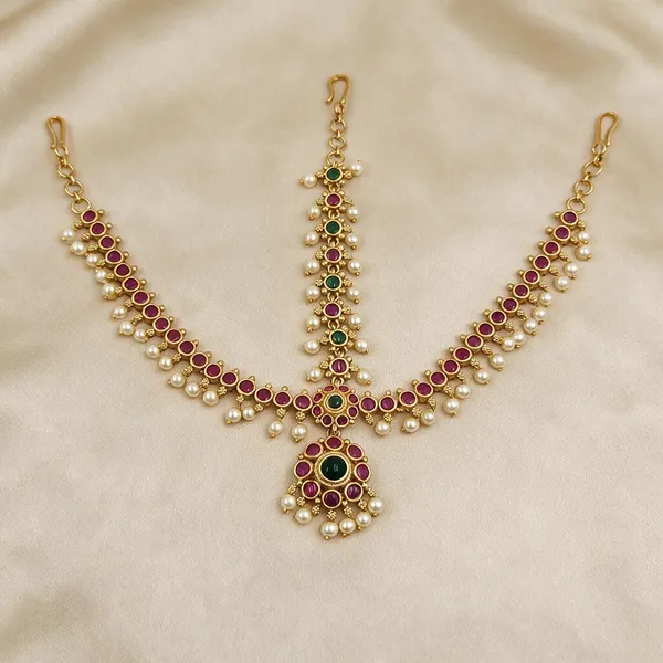 Royal_Meenakari_Pearl_Matapatti