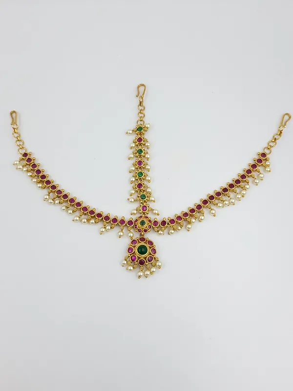 Royal_Meenakari_Pearl_Matapatti