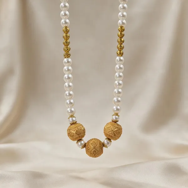 Gold_White_Pearl_Large_Tirumani_Necklace_For_Women