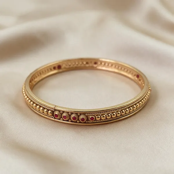 Traditional_Bangles_Sleek_Knot_Ruby_Set_Of_2