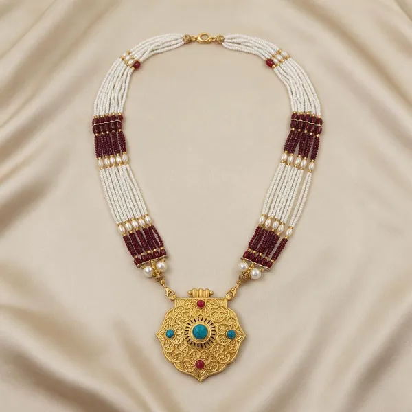 Heart_Shaped_Firoza_Traditional_Gau_Haar