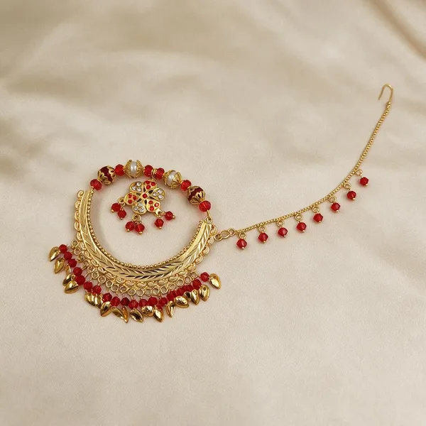 Traditional_Red_Bead_Leaf_Design_Nath