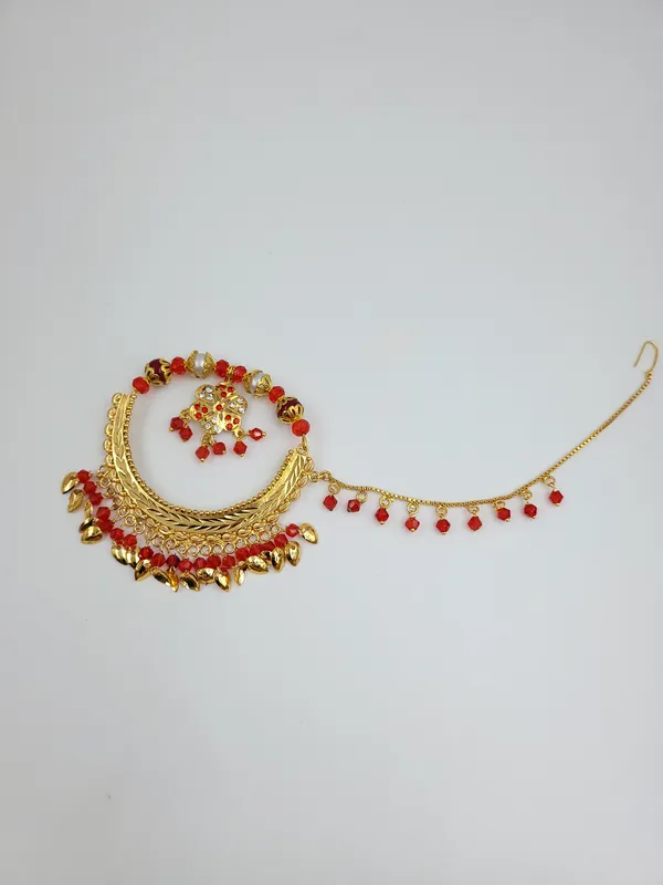 Traditional_Red_Bead_Leaf_Design_Nath