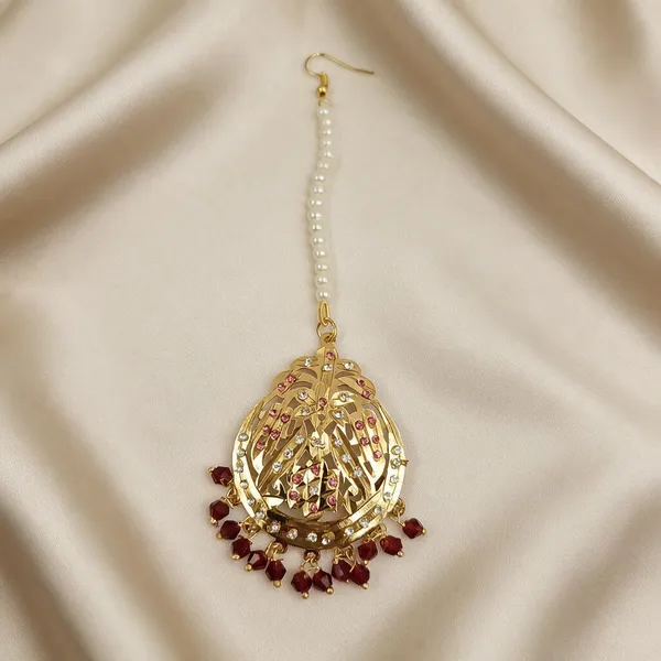 Royal_Ruby_Pearl_Filigree_Maangtika