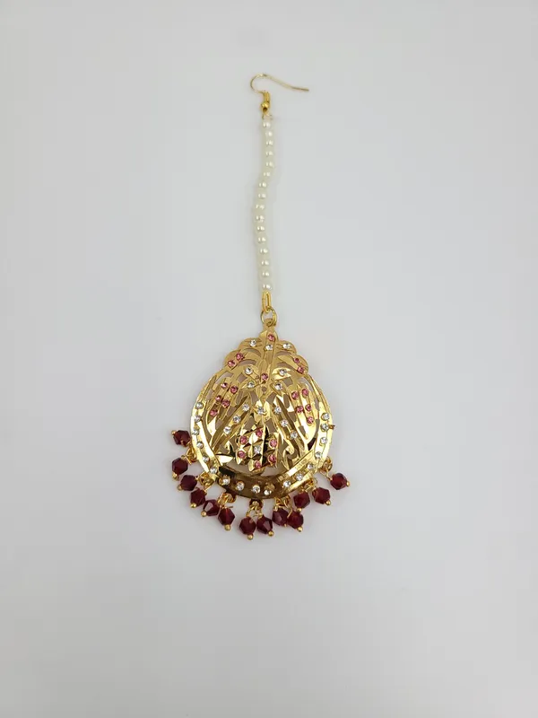 Royal_Ruby_Pearl_Filigree_Maangtika