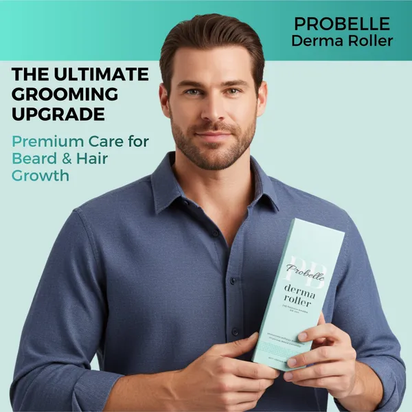 Probelle_0.5mm_Derma_Roller_For_Hair_Regrowth