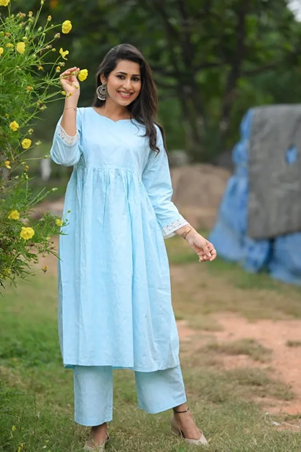 Vyakta_Cotton_Kurti_With_Pant_Kurta_Set_For_Women