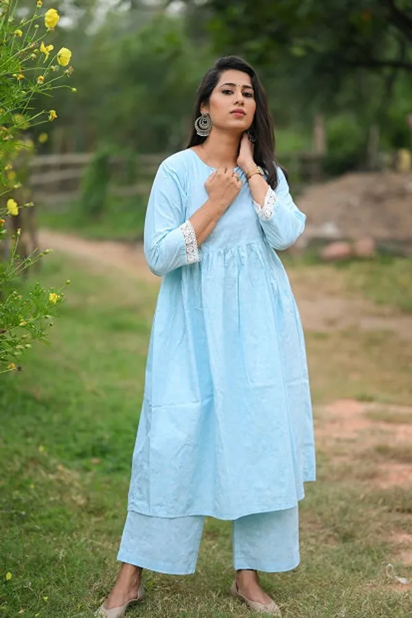 Vyakta_Cotton_Kurti_With_Pant_Kurta_Set_For_Women