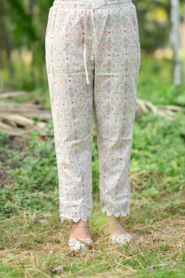 Sang_Cotton_Kurti_With_Pant_Kurta_Set_For_Women