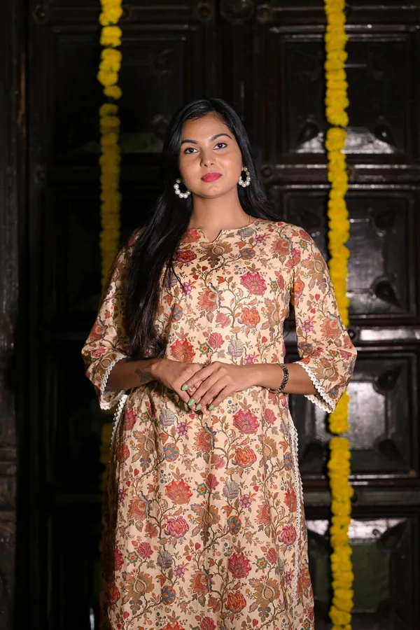 Dhriti_Cotton_Kurti_With_Pant_Kurta_Set_For_Women