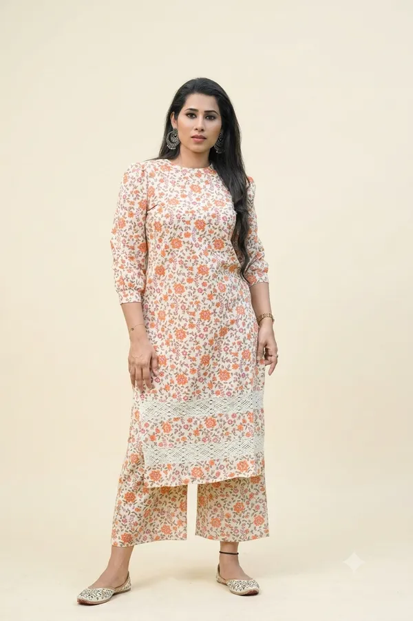 Reeth_Cotton_Kurti_With_Pant_Kurta_Set_For_Women