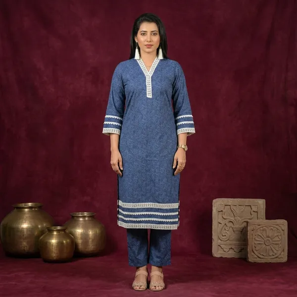 Sofie_Cotton_Kurti_With_Pant_Kurta_Set_For_Women