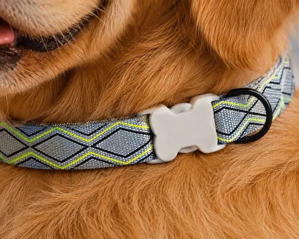 Adjustable_Nylon_Pet_Collar_With_Geometric_Pattern