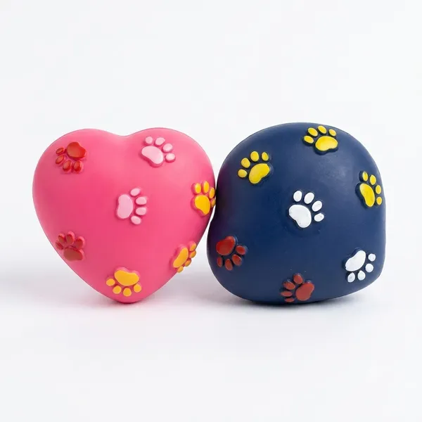 Squeaky_Heart_Shaped_Toy_With_Paw_Prints_(Pack_of_2)