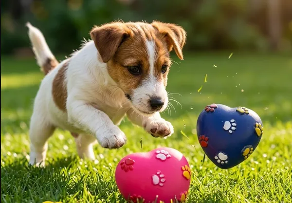 Squeaky_Heart_Shaped_Toy_With_Paw_Prints_(Pack_of_2)