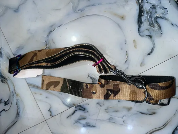 Military_Print_Padded_Dog_Leash_And_Collar_Set