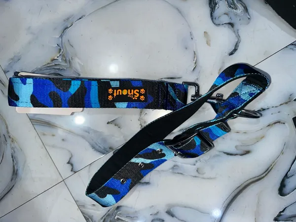 Military_Print_Padded_Dog_Leash_And_Collar_Set