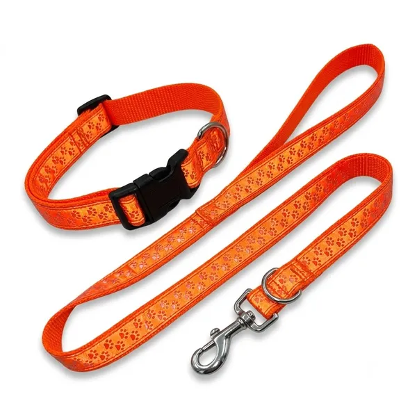 Adjustable_Reflective_Collar_And_Leash_Set