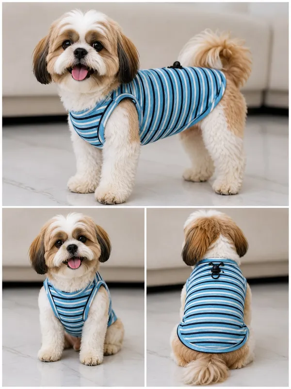 Blue_Striped_Sleeveless_Dog_Vest