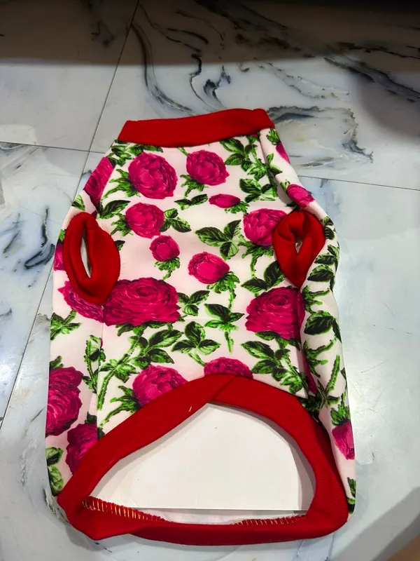 Pink_Floral_Print_Dog_Vest