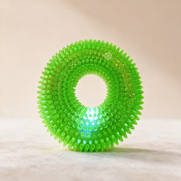 Spiked_Ring_Squeaky_Toy_With_Light
