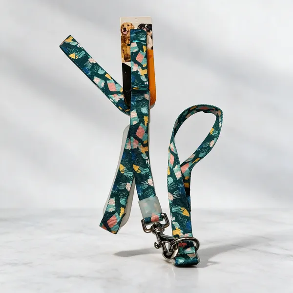 Adjustable_Printed_Dog_Collar_And_Leash_Set