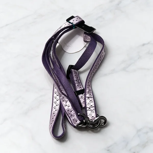 Adjustable_Reflective_Collar_And_Leash_Set