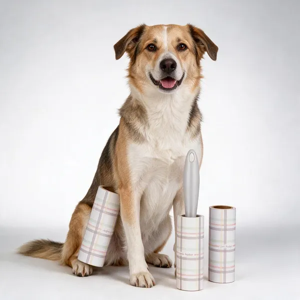 Lint_Roller_For_Pet_Hair_Cleaning_With_Two_Refills