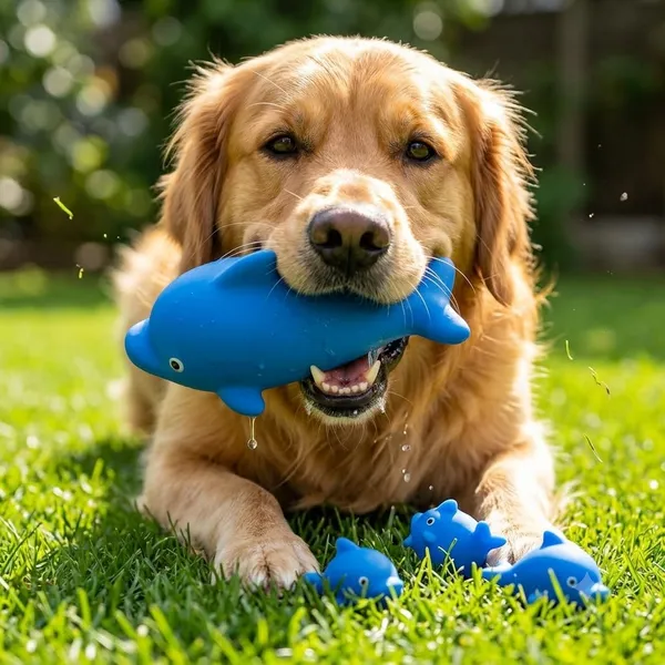 Squeaky_Fish_Toy_With_Three_Baby_Fish