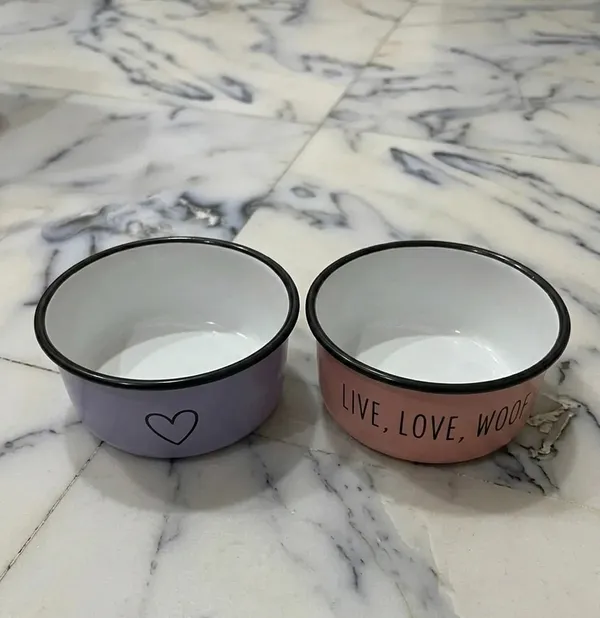 Dog_Feeding_Bowls_Pack_Of_2_-_Medium