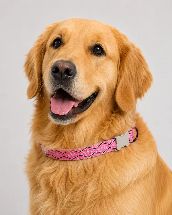 Adjustable_Nylon_Pet_Collar_With_Geometric_Pattern